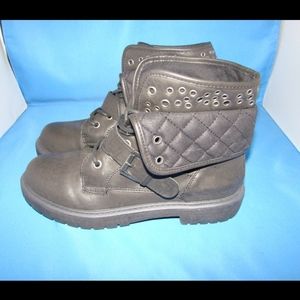 Women's  Rock & Candy Ankle Boots 6.5 Black